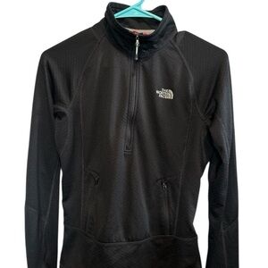 The North Face Black Half-Zip Jacket